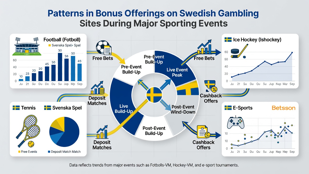Detailed view of bonus structures during peak sporting events in Sweden